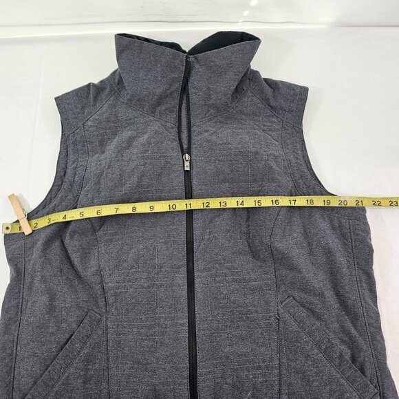 Columbia Junior Women’s Gray Quilted Full Zip Vest - Size XL - Picture 11 of 15